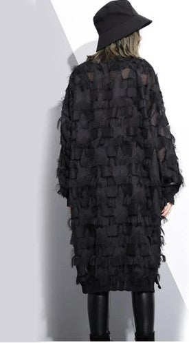 Urban Tassel Dress in Black by CK Designs