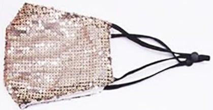 Holiday Sequin Fashion Face Masks