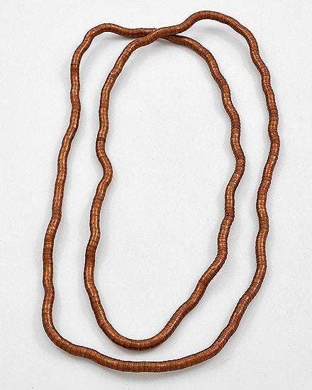 Gooseneck Long Necklace 5mm Copper Tone Finish