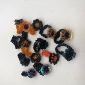 Halloween Sequin Stretch Ring