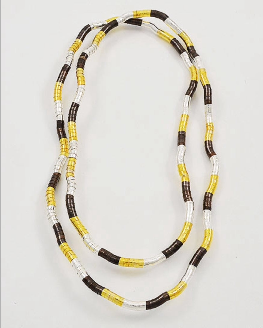 Gooseneck Tri-Color 5mm Necklace