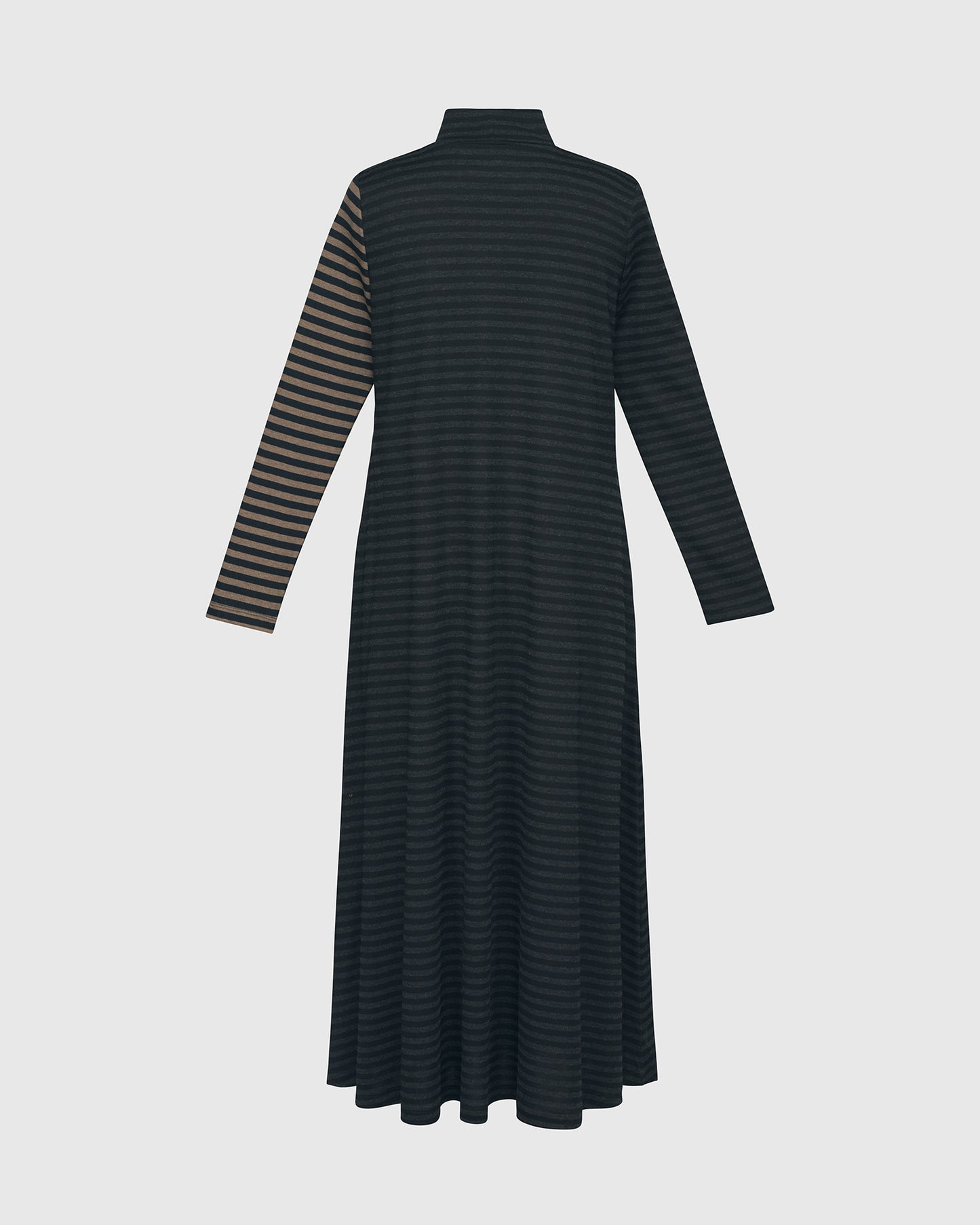 Urban Mockneck Swing Dress, Stripes by Alembika