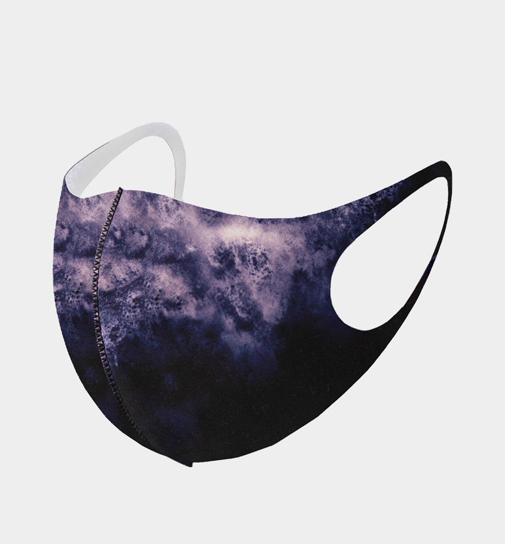 Fashion Fabric Marble Print Face Mask