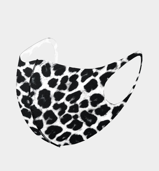 Fashion Fabric LG Leopard Print Face Mask