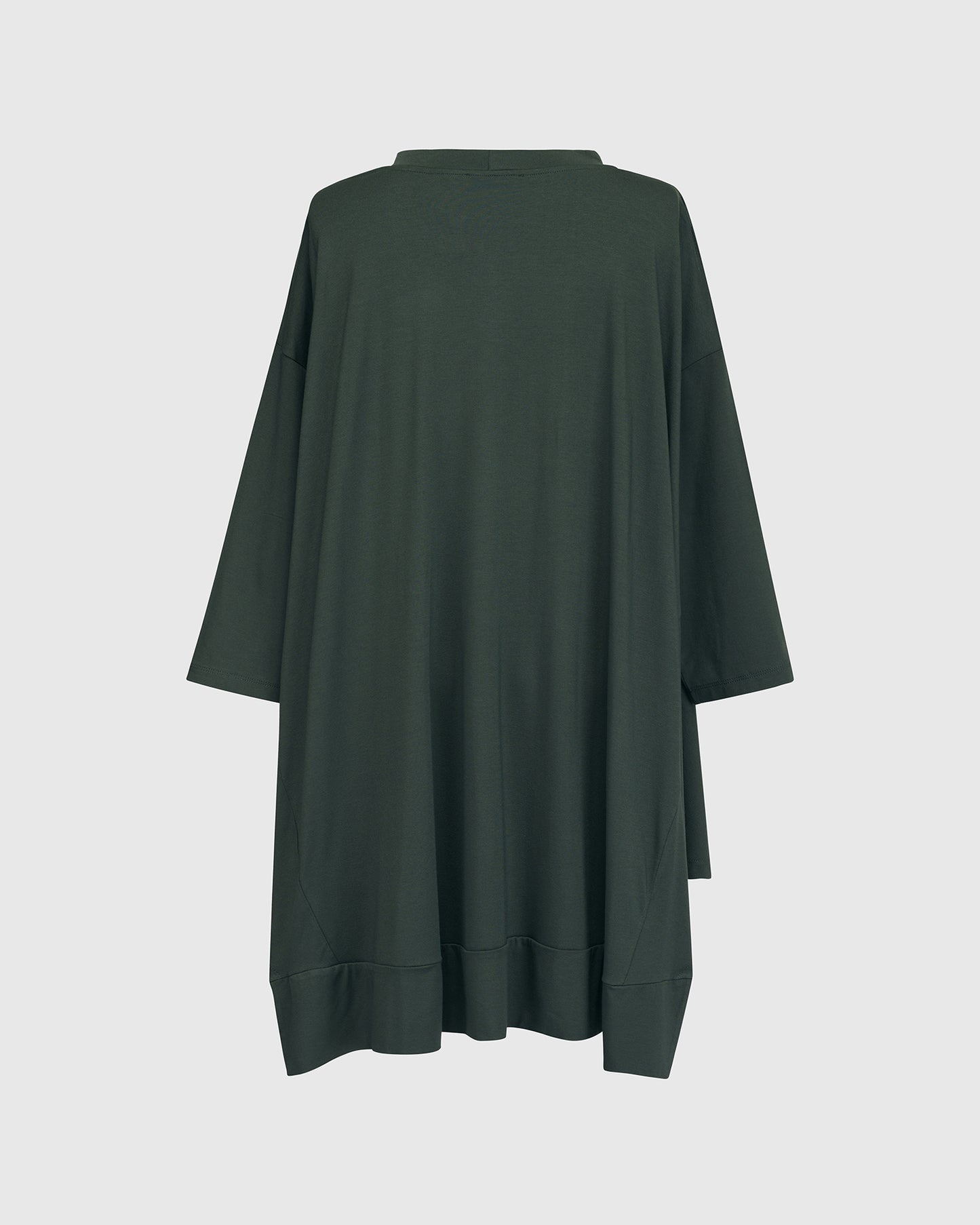 Essential Oversized Trapeze Top, Green by Alembika