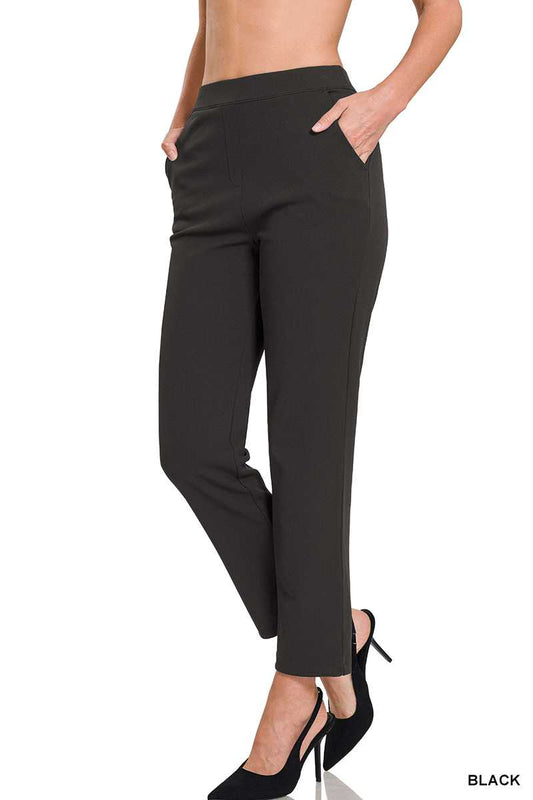 STRETCH PULL-ON DRESS PANTS by Vanilla