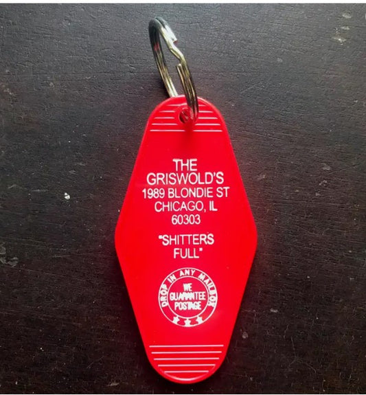 Motel Key Fob - The Griswold's (Christmas Vacation)