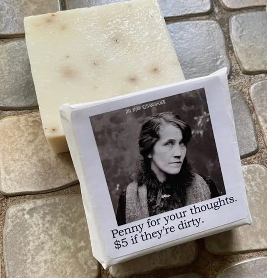 Big House Soap, Penny for your thoughts, $5 if they're dirty